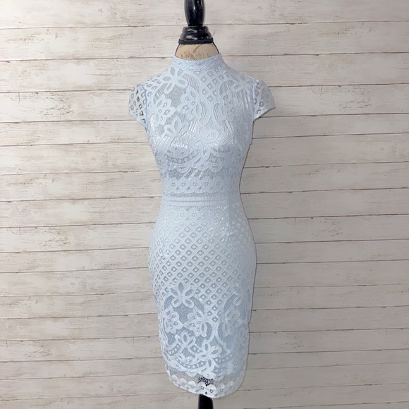 QUIZ Lace Midi Dress - Picture 1 of 5